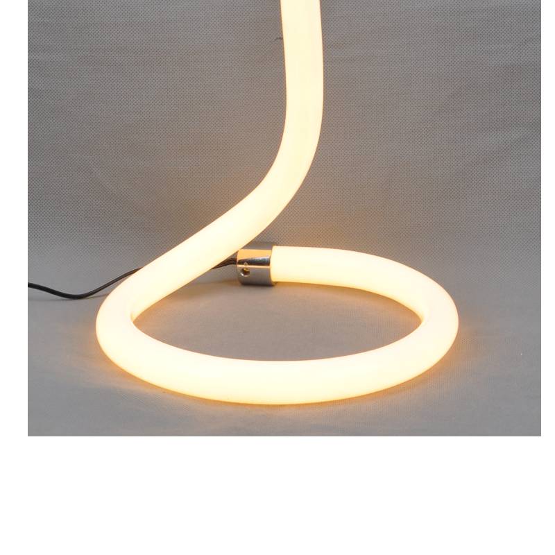 影なしのアクリル管が付いているLEDの卓上スタンド